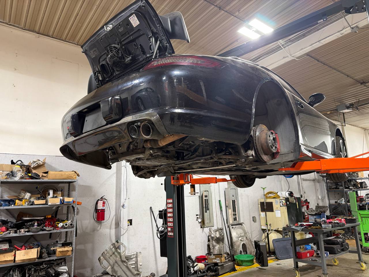 Porsche flat-six engine rebuild